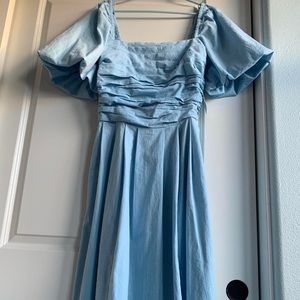 Free People “ain’t she a beaut” maxi dress